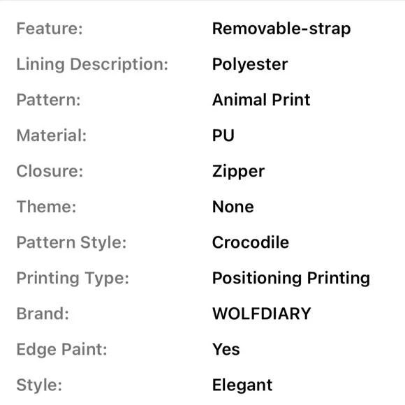 Elegant Green and Yellow Crocodile Pattern Handbag Set NWT - Picture 6 of 6